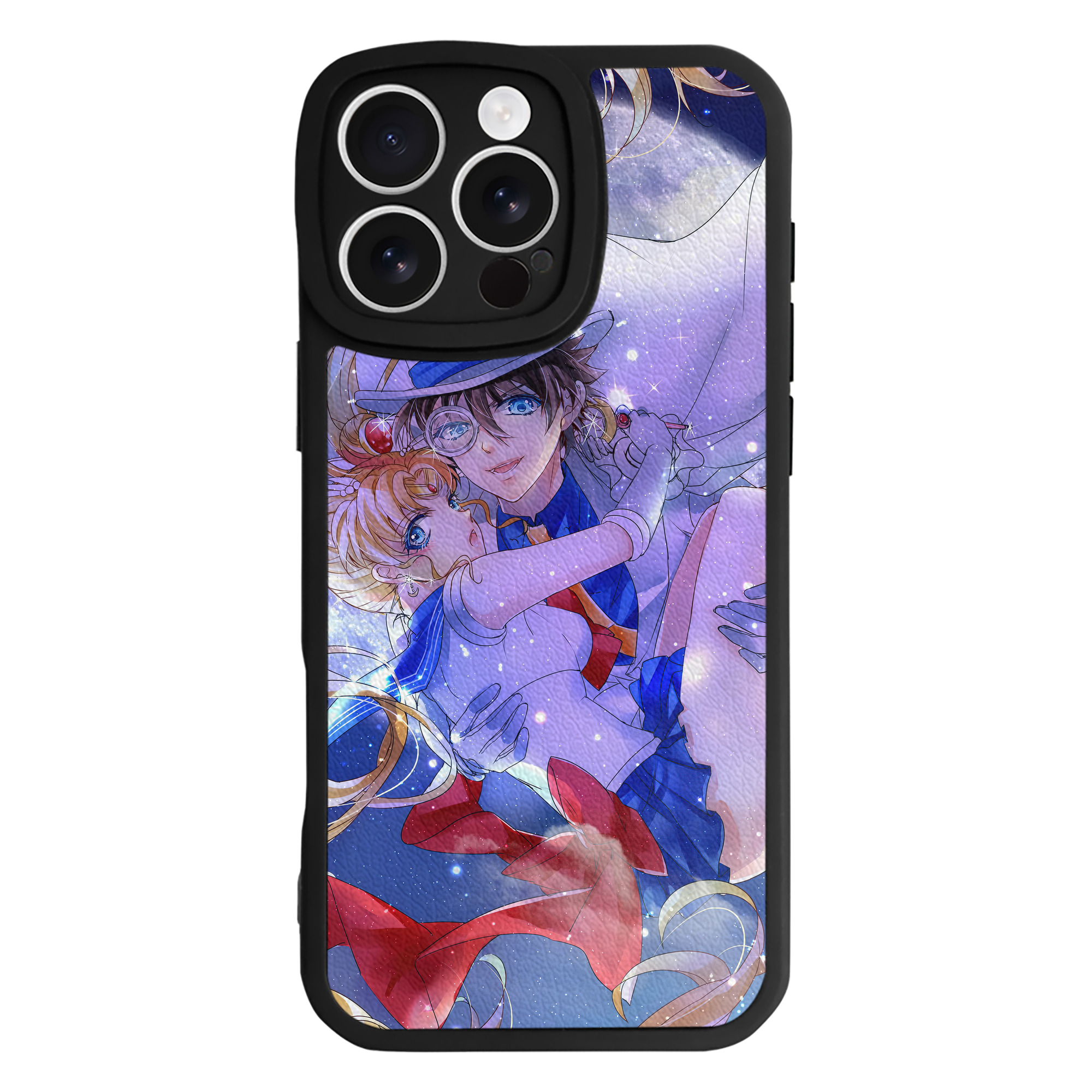 （画像用） 美少女戦士セーラームーン Sailor Moon 【iPhone 16シリーズ対応】シリコンスマホケース（レザー調） 材質：シリコン